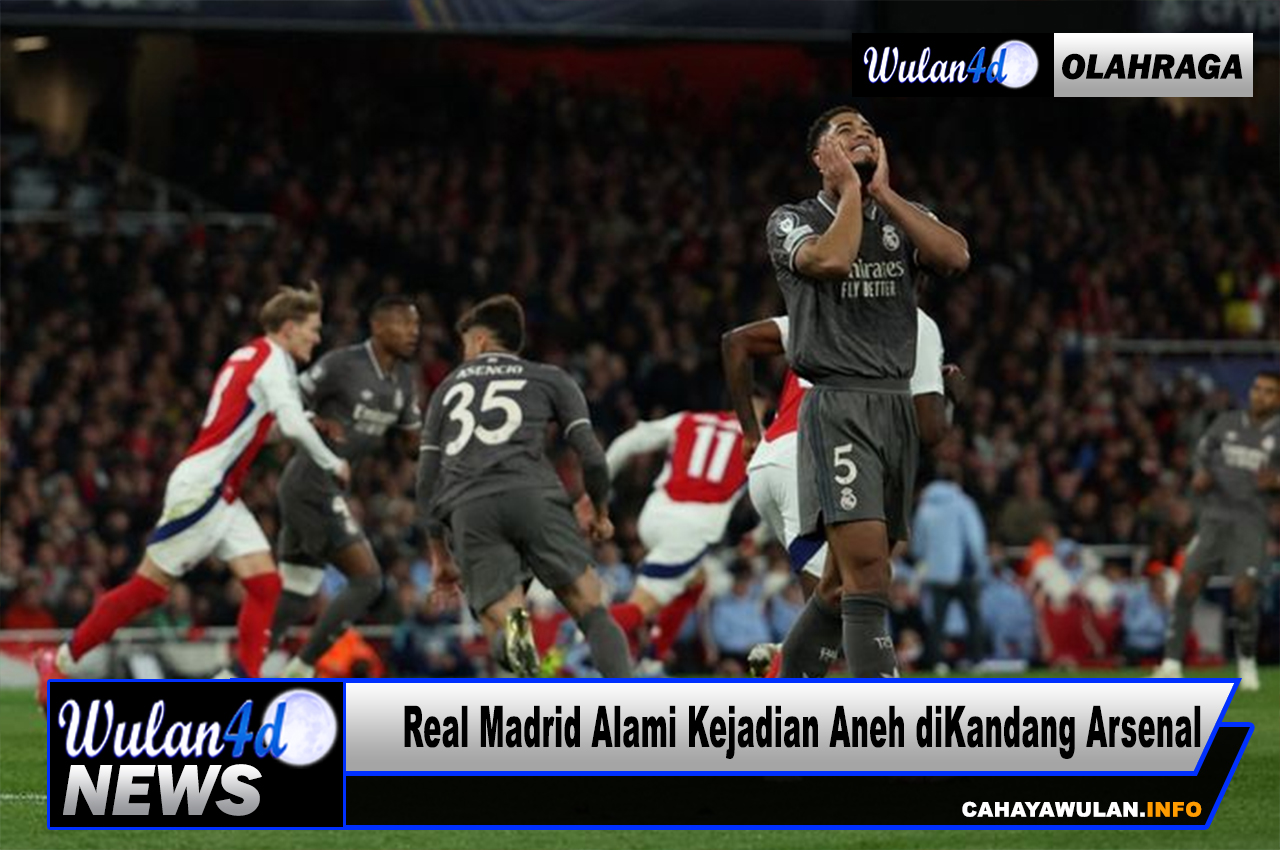 Real Madrid Alami Kejadian Aneh di Kandang Arsenal