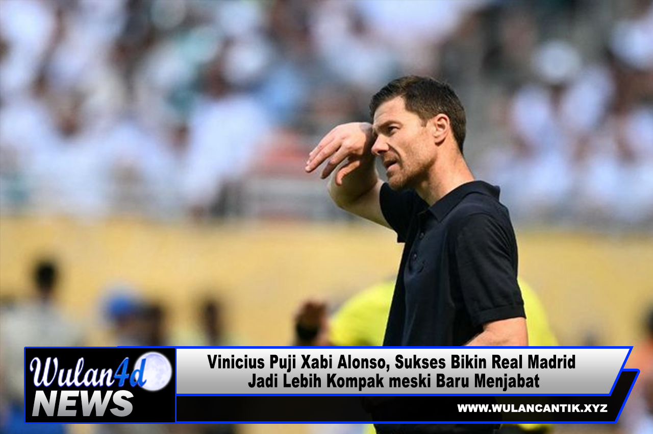 Piala Dunia Klub 2025 - Vinicius Puji Xabi Alonso, Sukses Bikin Real Madrid Jadi Lebih Kompak meski Baru Menjabat
