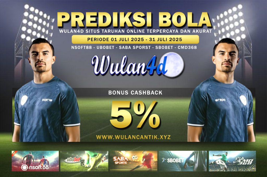 PREDIKSI PERTANDINGAN BOLA 20 JULI – 21 JULI 2025