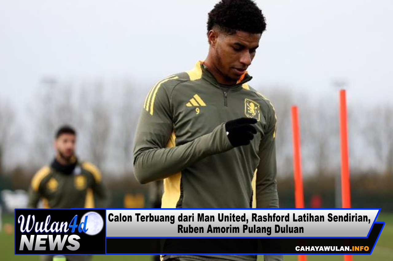 Calon Terbuang dari Man United, Rashford Latihan Sendirian, Ruben Amorim Pulang Duluan