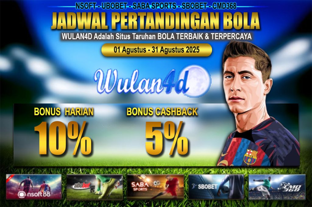 JADWAL PERTANDINGAN BOLA & PREDIKSI BOLA 30 AGUSTUS 2025