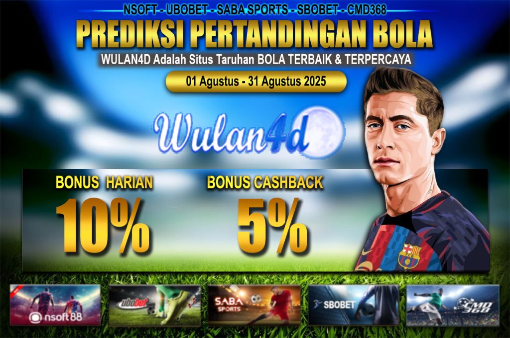 JADWAL PERTANDINGAN BOLA 14 AGUSTUS – 15 AGUSTUS 2025