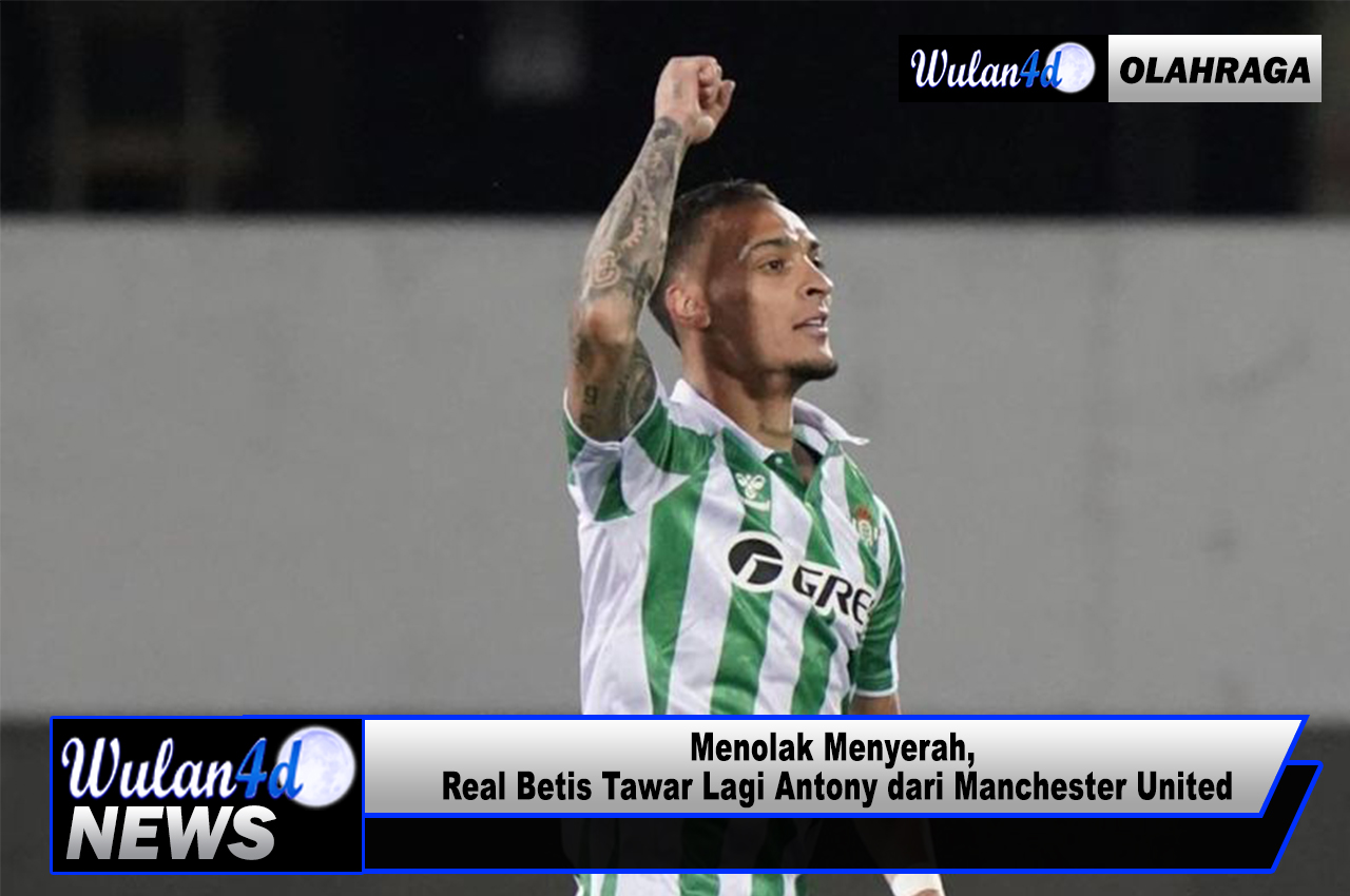 Menolak Menyerah, Real Betis Tawar Lagi Antony dari Manchester United